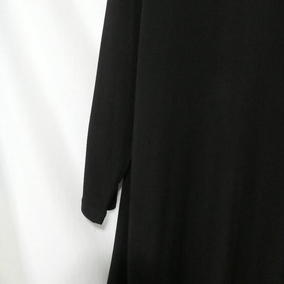 TORRID | size 2 | Black Full Length Long Sleeve Lightweight Open Front Cardigan - Picture 12 of 14